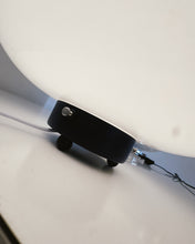 Load image into Gallery viewer, VINTAGE / White Opaque Glass Shade Lamp
