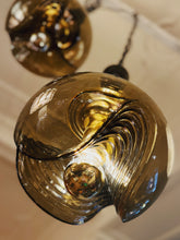Load image into Gallery viewer, PEILL &amp; PUTZLER / 1970s Wave Glass Pendant

