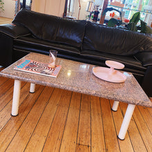 Load image into Gallery viewer, POST MODERN / Pink Granite Coffee Table
