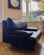 Load image into Gallery viewer, POST MODERN / XL Italian Leather Armchair - B&amp;B Italia Style

