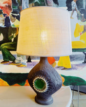 Load image into Gallery viewer, FANTASY #412 / 1970s West German Ceramic Table Lamp
