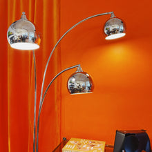 Load image into Gallery viewer, VINTAGE / 3 Arm Arc Floor Lamp
