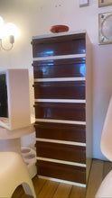 Load image into Gallery viewer, CAPRI / 1970s Cream + Chocolate Modular Stacking Drawers
