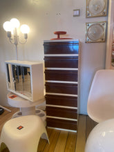 Load image into Gallery viewer, CAPRI / 1970s Cream + Chocolate Modular Stacking Drawers
