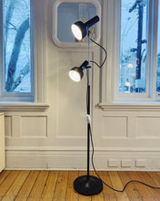 Load image into Gallery viewer, OSLO AUSTRALIA / Dual Head Floor Lamp - Matte Black
