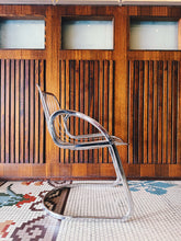 Load image into Gallery viewer, SPACE AGE / Italian Curved Chrome Chairs
