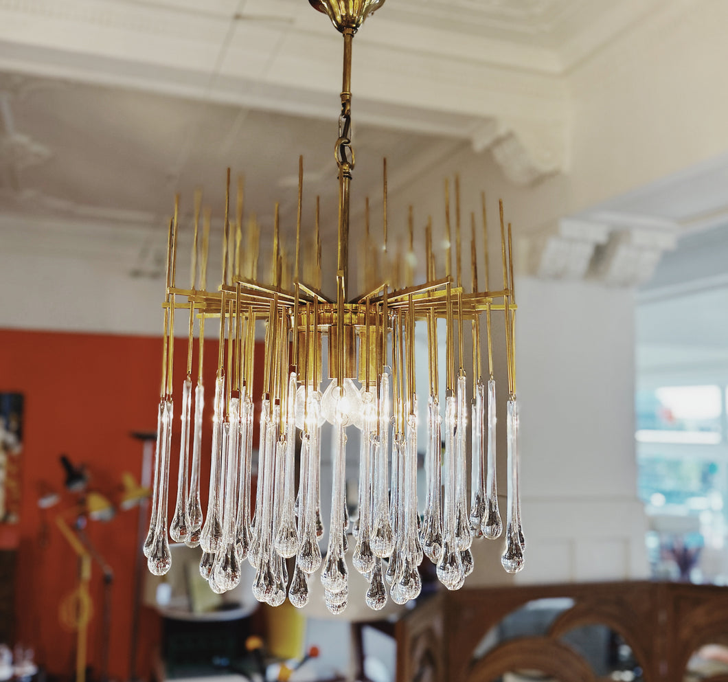 SCIOLARI STYLE / Italian Raindrop Chandelier