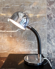 Load image into Gallery viewer, VINTAGE / Retro Gooseneck Desk Lamp - Chrome
