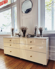 Load image into Gallery viewer, MOEBEL WERKE / Post Modern High Gloss Dresser - Cream
