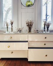 Load image into Gallery viewer, MOEBEL WERKE / Post Modern High Gloss Dresser - Cream
