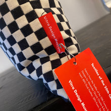 Load image into Gallery viewer, VITRA / Checker Cushion By Alexander Giroud 1952 - Black/White
