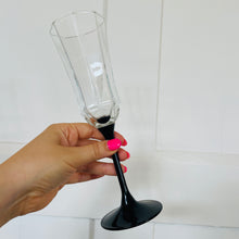 Load image into Gallery viewer, VINTAGE / Black Widow Champagne Flutes
