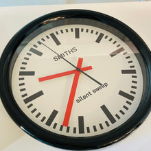 Load image into Gallery viewer, SMITHS / Silent Sweep Swiss Station Clock
