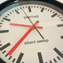 Load image into Gallery viewer, SMITHS / Silent Sweep Swiss Station Clock
