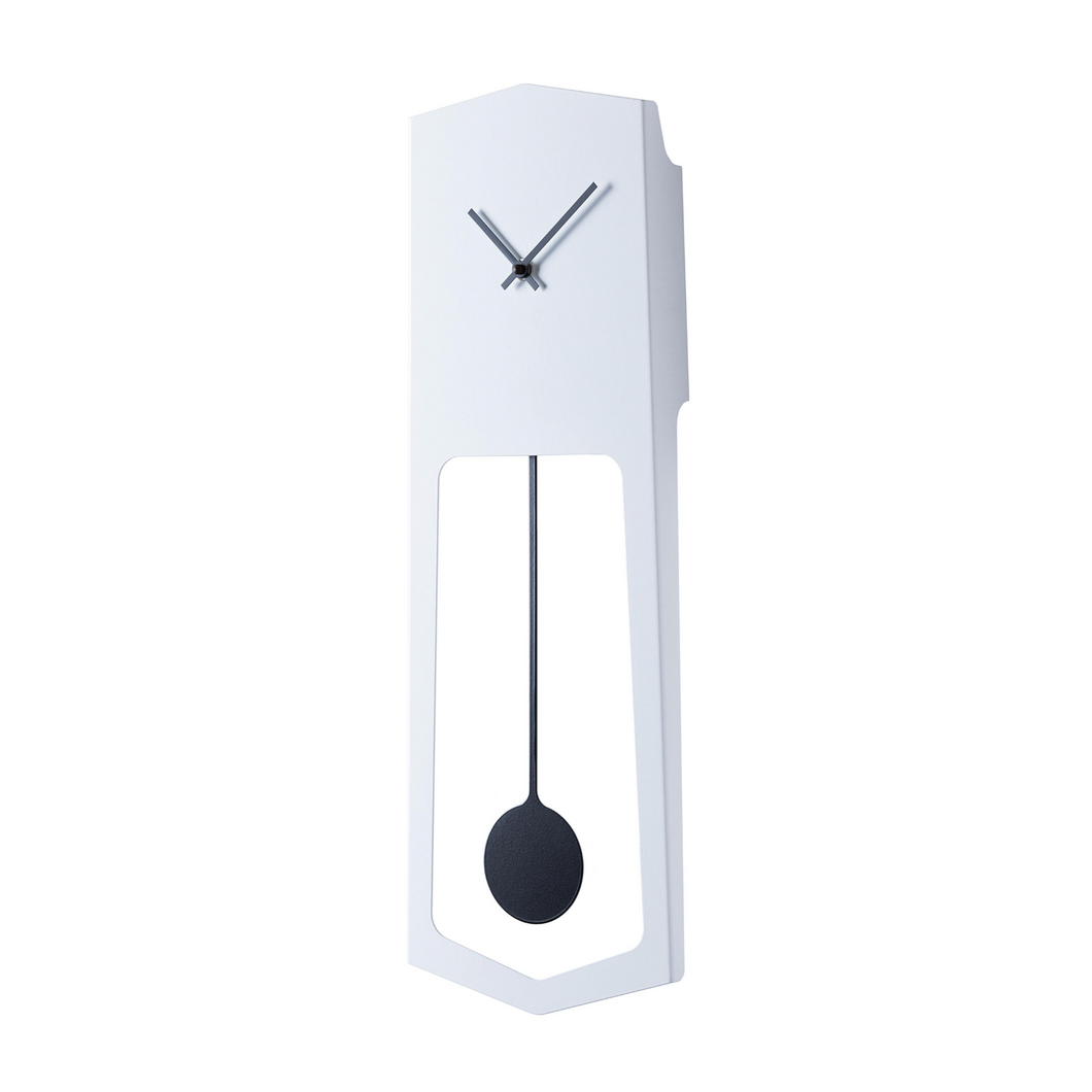 COVO / Aika Wall Clock with Pendulum by Ari Kanevra