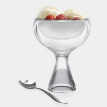 Load image into Gallery viewer, ALESSI / Big Love Ice Cream Bowl + Spoon By Miriam Mirri

