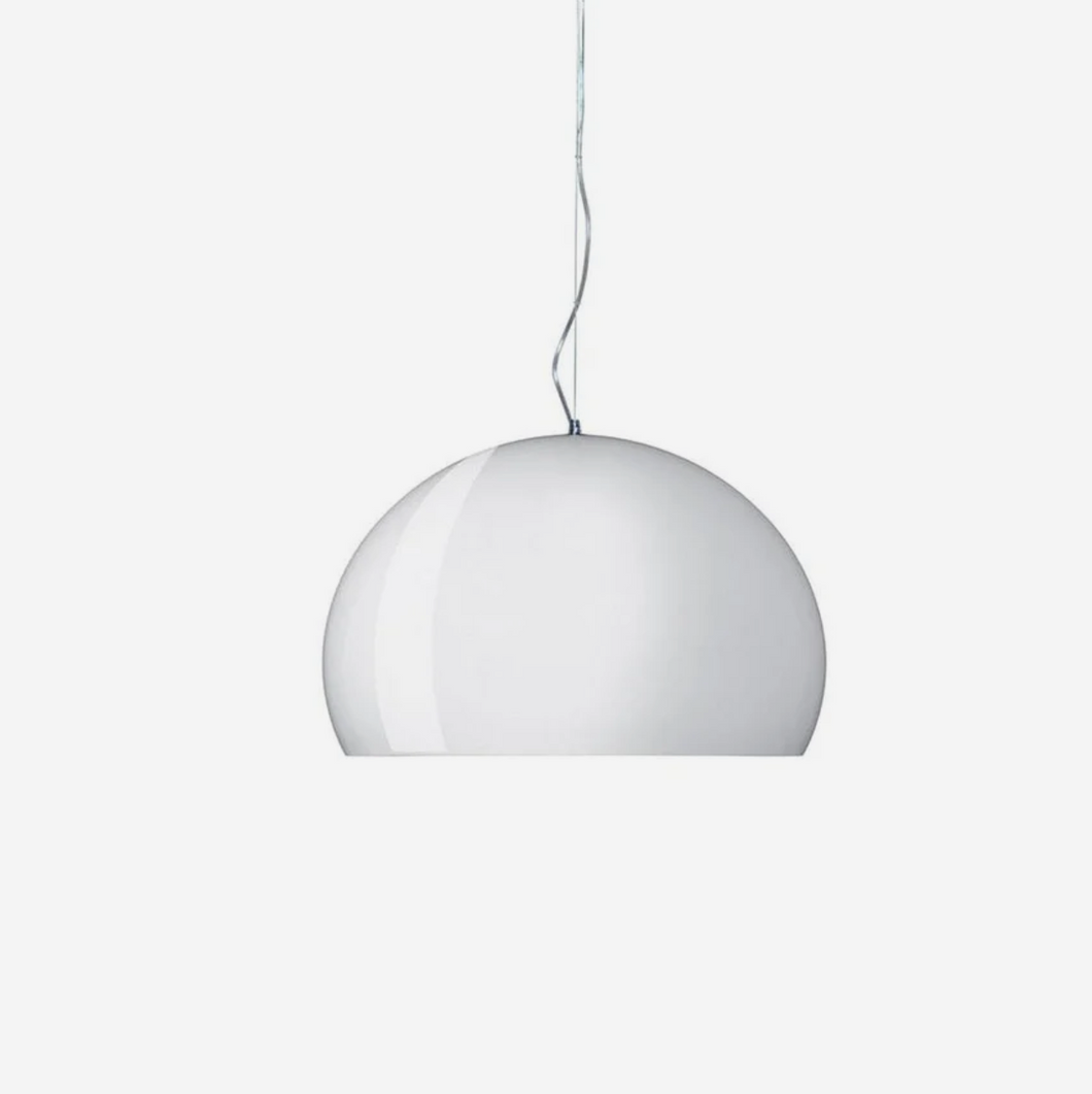 KARTELL / FL/Y White Pendant Lamp by Ferruccio Laviani
