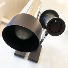 Load image into Gallery viewer, FAMCO / Chrome &amp; Matte Black Spot Sconce Light
