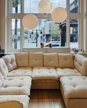 Load image into Gallery viewer, FLER / 1970s Oatmeal 5 Piece Modular Sofa Setting + Ottoman
