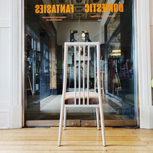 Load image into Gallery viewer, FANTASY #328 / Post Modern Cloudy Grey Tubular Dining Setting
