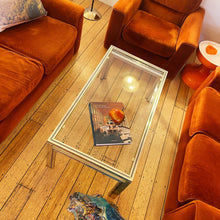 Load image into Gallery viewer, FANTASY #318 / 1970s Three Piece Burnt Orange Sofa Setting
