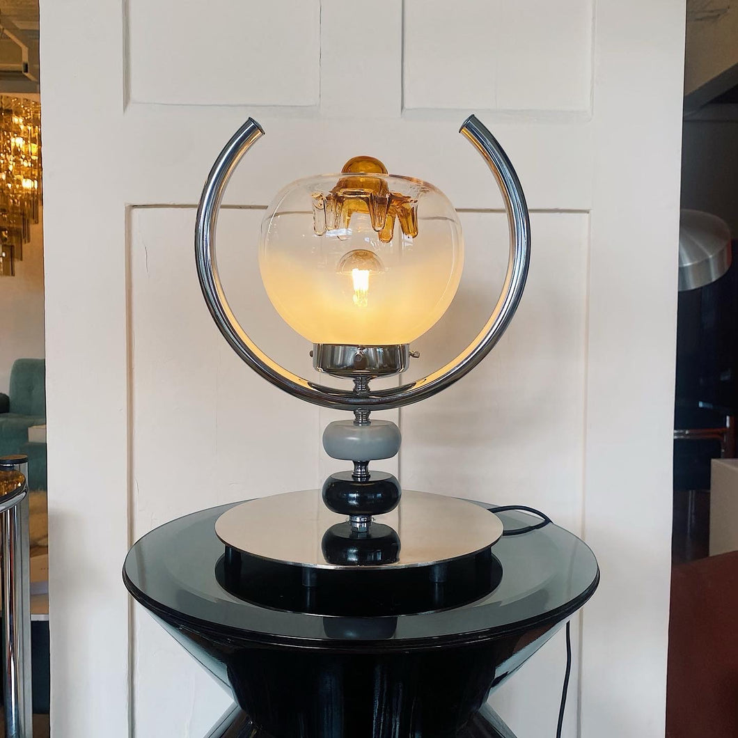 FANTASY #296 / Vintage Space Age Mazzega Murano Lamps