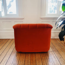 Load image into Gallery viewer, FEATHERSTON / Numero VII Rust Orange Sofa Chair
