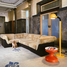 Load image into Gallery viewer, FANTASY #288 / 1970’s Teddy Modular Sofa / Two Tone Chocolate
