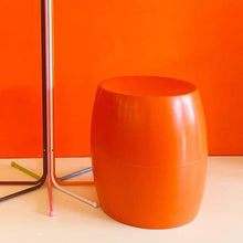 Load image into Gallery viewer, KORBAN FLAUBERT / Orange Bongo Stool
