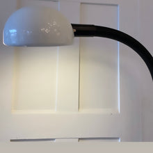 Load image into Gallery viewer, OSLO / 1970s Gooseneck White Floor Lamp
