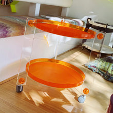 Load image into Gallery viewer, FANTASY #287 / Brand New Fratelli Guzzini Mandarin Drink Trolley
