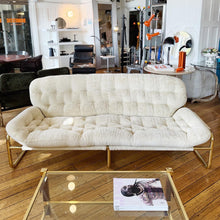 Load image into Gallery viewer, SWED-FORM / 1970s Creamy Regency Sofa by John-Bertil Häggström
