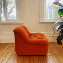 Load image into Gallery viewer, FEATHERSTON / Numero VII Rust Orange Sofa Chair
