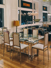 Load image into Gallery viewer, ROMEO REGA / Chrome &amp; Brass Dining Setting
