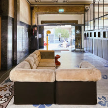 Load image into Gallery viewer, FANTASY #288 / 1970’s Teddy Modular Sofa / Two Tone Chocolate
