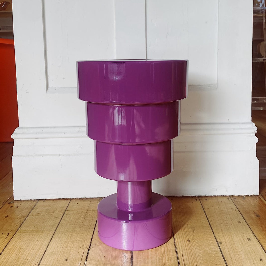 KARTELL / Purple Calice Vase By Ettore Sottsass