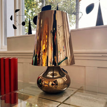 Load image into Gallery viewer, KARTELL / Metallic Dark Gold Cindy Lamp by Ferruccio Laviani
