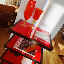 Load image into Gallery viewer, NORSTONE DESIGN / Esse Four Tiered Red Display Shelf
