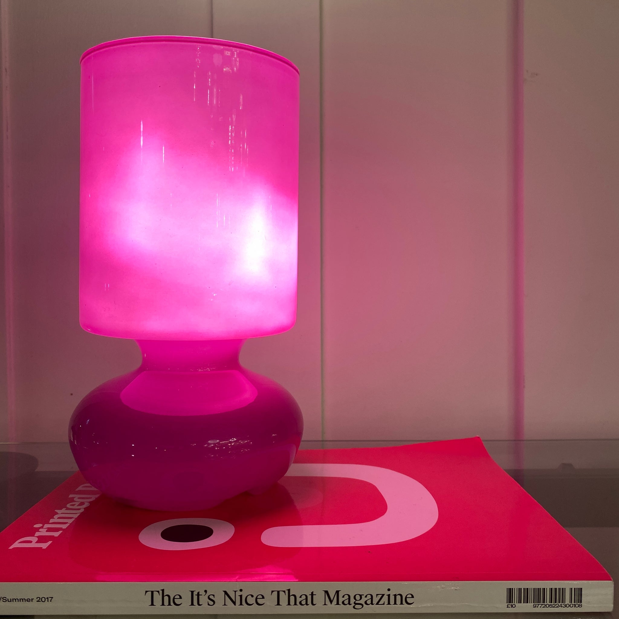 VINTAGE IKEA / Fuscia Lykta Table Lamp – Domestic Fantasies