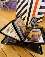 Load image into Gallery viewer, KARTELL / Front Page Black Magazine Rack
