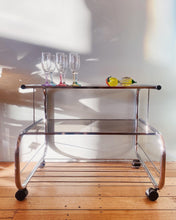 Load image into Gallery viewer, FANTASY #348 / Chrome Tubular Drinks Cart
