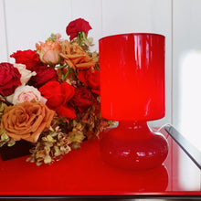 Load image into Gallery viewer, VINTAGE IKEA / Crimson Lykta Table Lamp
