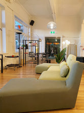 Load image into Gallery viewer, LIGNE ROSET / Confluences Tonal Green Modular Sofa by Philippe Nigro
