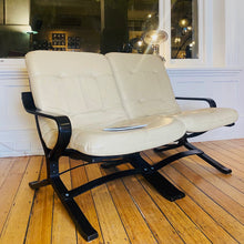 Load image into Gallery viewer, FANTASY #286 / Danish Deluxe Two Tone Leather Sofa

