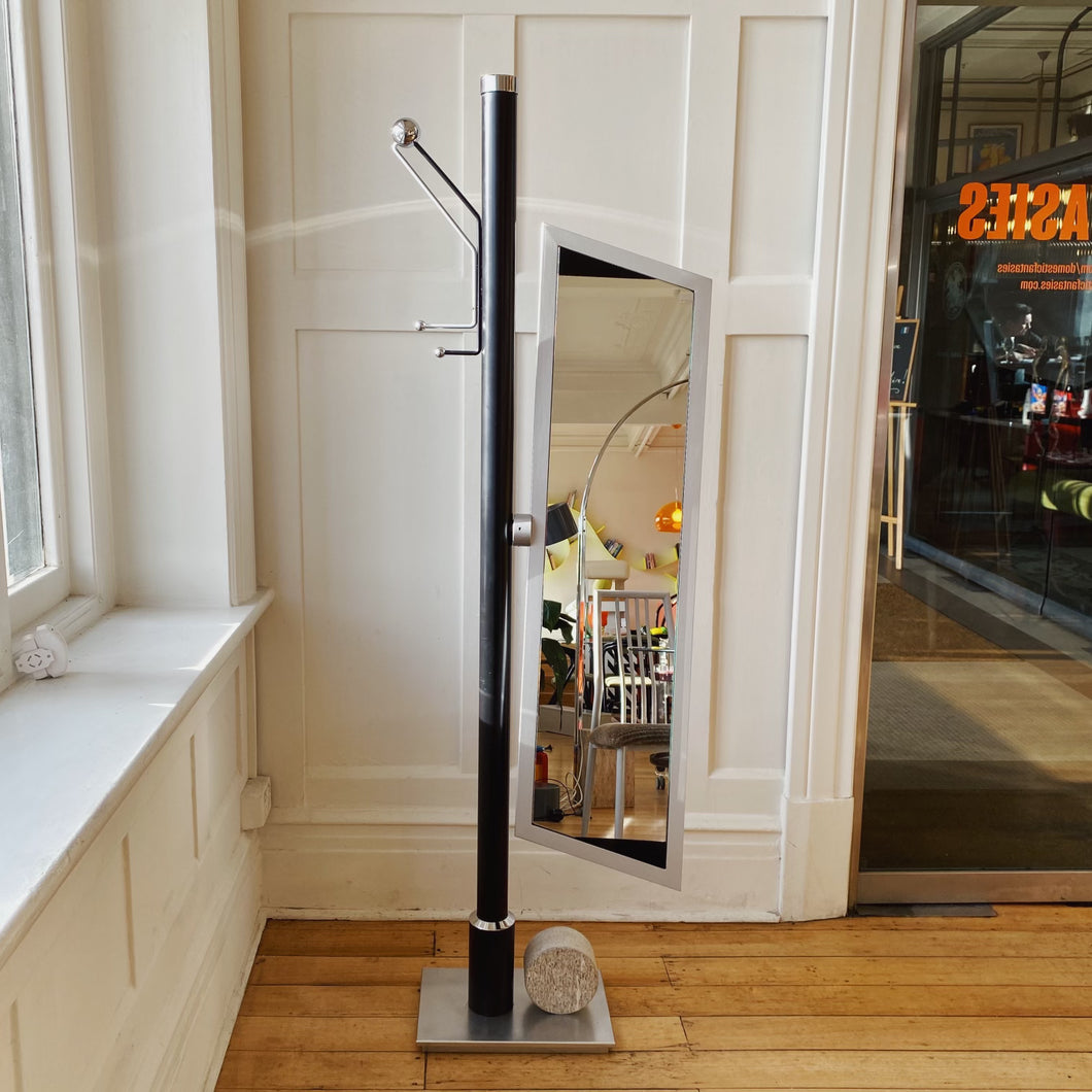 FANTASY #329 / 1980s Memphis Style Mirror + Coatstand