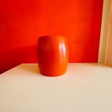 Load image into Gallery viewer, KORBAN FLAUBERT / Orange Bongo Stool
