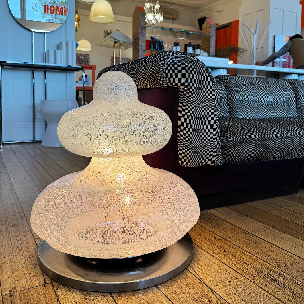 VINTAGE / Italian Space Age Murano Orb Lamp