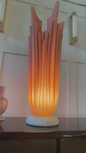 Load and play video in Gallery viewer, Georgia Jacob/ French Athena Floor Lamp in Rose
