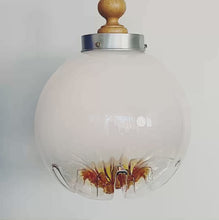 Load and play video in Gallery viewer, FANTASY #256 / Mazzega Murano XL Glass Pendant
