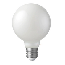 Load image into Gallery viewer, LIQUID LEDs / 8W 12-24 Volt DC G95 Opal Dimmable LED Globe (E27) in Warm White
